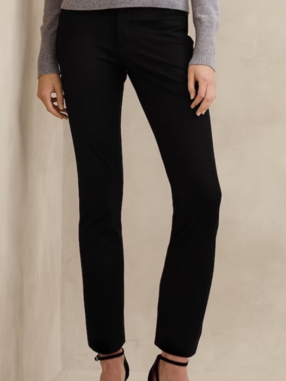 Banana Republic Sloan Pants – Black – Size 8